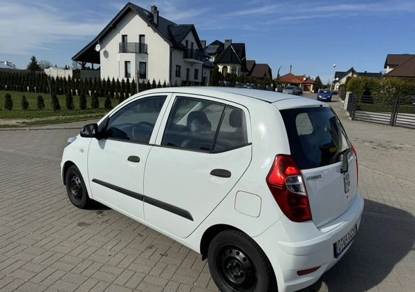 Hyundai i10 cena 16500 przebieg: 115000, rok produkcji 2013 z Grodków małe 121